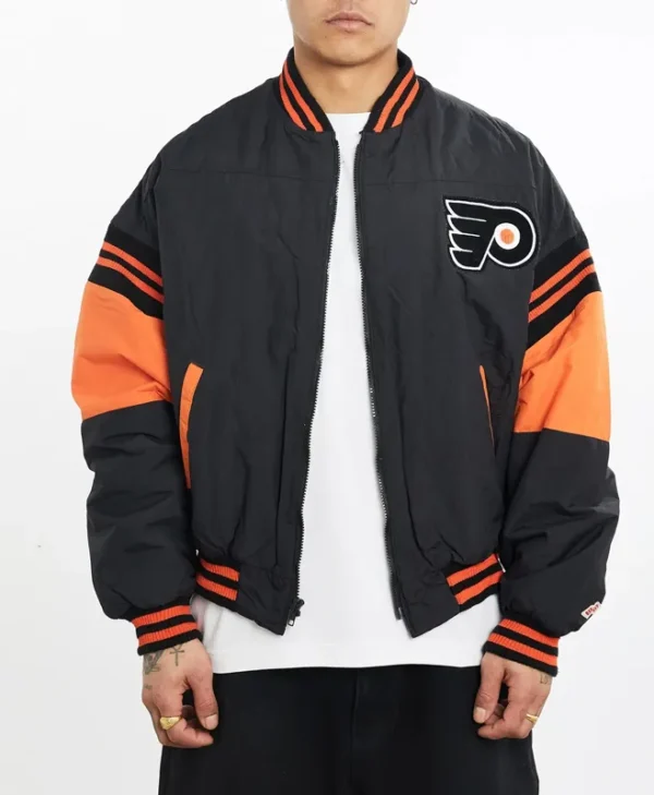 Philadelphia Flyers Vintage Bomber Jacket