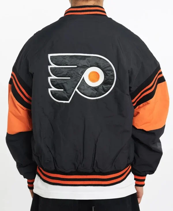Philadelphia Flyers Vintage Bomber Jacket back