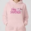 Pink Panther Printed Hoodie