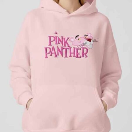 Pink Panther Printed Hoodie