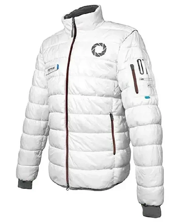 Portal 2 Musterbrand Puffer Jacket
