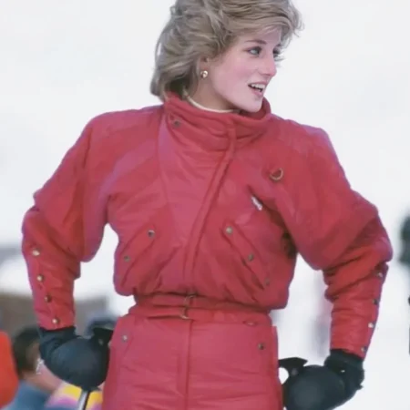 Princess Diana Red Ski Jacket for sale