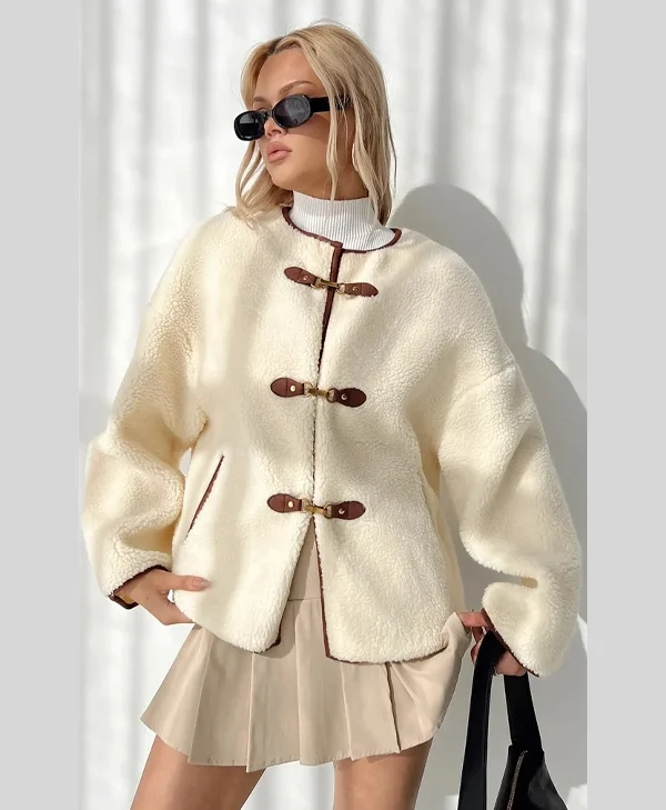 Princess Polly Adylic Teddy Coat