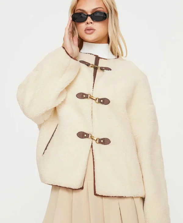 Princess Polly Adylic Teddy Coat for sale
