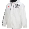 Raiders White Hoodie