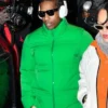 Rally Green Puffer Jacket