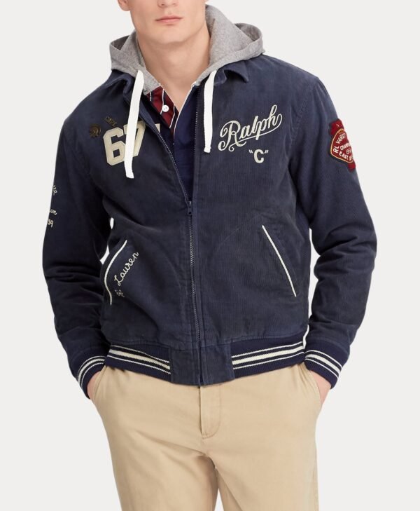 Ralph Lauren Spartan Embroidered Corduroy Jacket