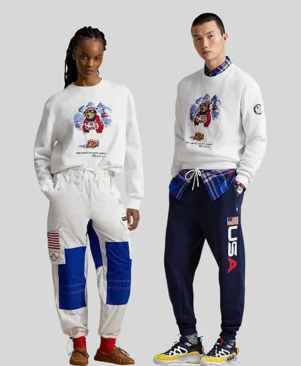 Ralph Lauren Team USA Polo Bear Unisex Sweatshirt