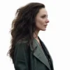 Rebecca Ferguson movie costume leather coat