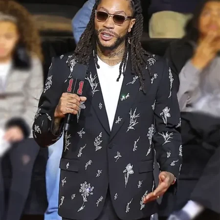 Retirement Ceremony Derrick Rose Blazer