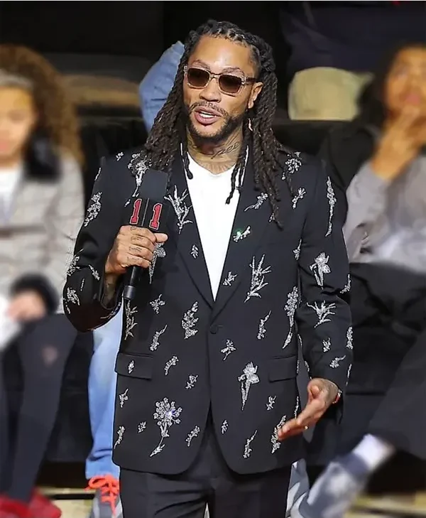 Retirement Ceremony Derrick Rose Blazer