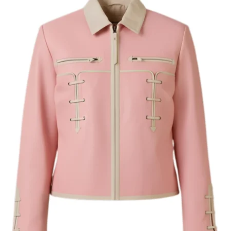 Rodeo Chaparral Pink Leather Jacket