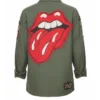 Rolling Stones Military Rock band Jacket