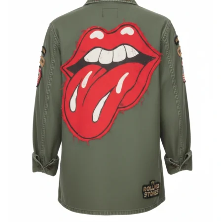 Rolling Stones Military Rock band Jacket