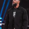 Roman Reigns WWE RAW 2026 Black Jacket front