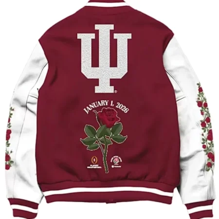 Rose Bowl Game Indiana Hoosiers Varsity Jacket back