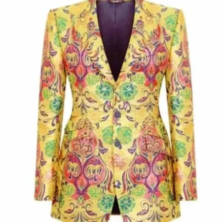 RuPaul Printed Blazer
