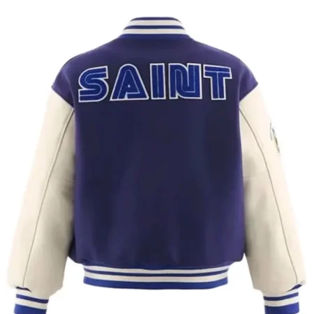 SG SAINT SEGA blue Varsity Jacket
