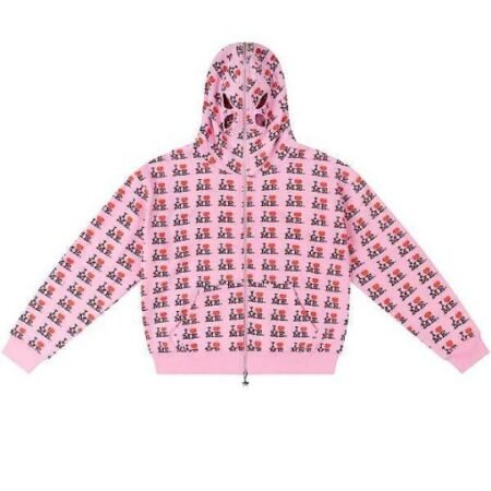 SNL S51 Alexander Skarsgard Pink I Heart Me Hoodie front