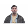 Scott Adkins Reckless 2026 Checkered Jacket closeup