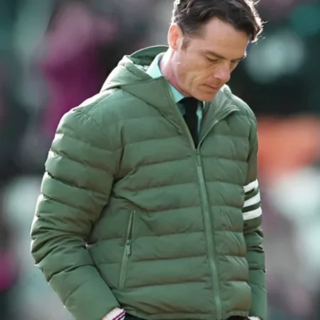 Scott Parker Green Puffer Jacket