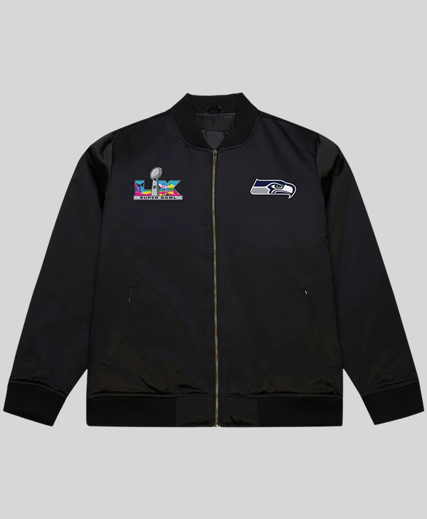Seahawks Super Bowl LX Champions Bomber Jacket