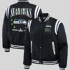Seahawks Super Bowl LX Champions Full-Snap Bomber Jacket