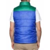 Seattle Seahawks Blue and Green Puffer Vest for sale