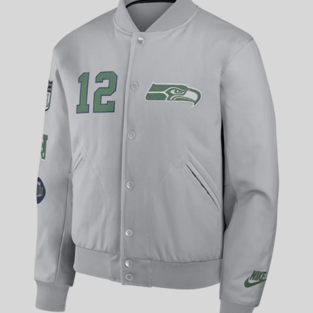 Seattle Seahawks Rivalries Varsity Jacket