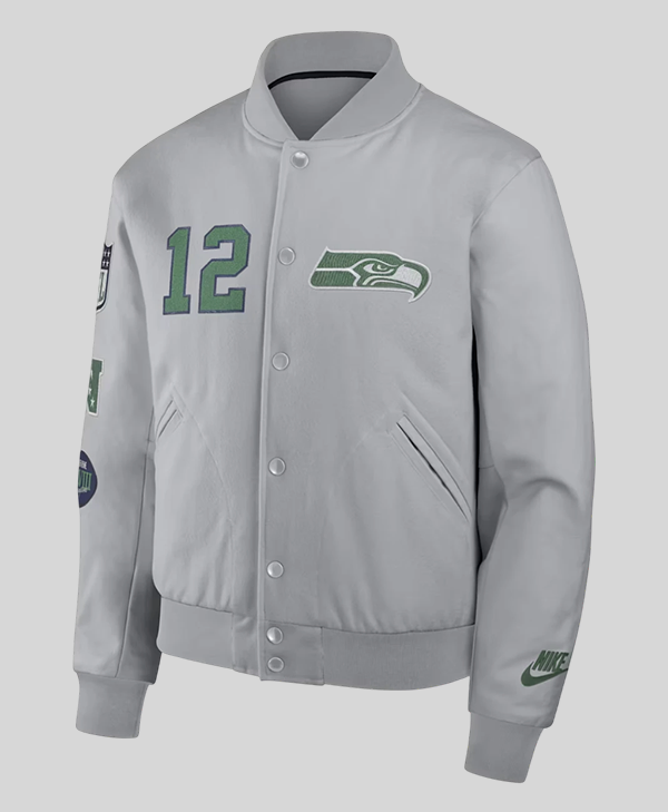 Seattle Seahawks Rivalries Varsity Jacket