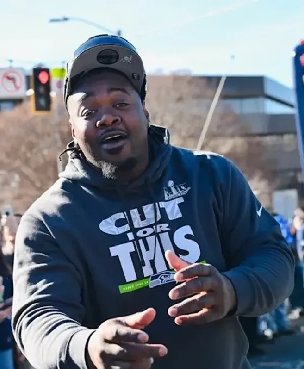 Seattle Seahawks Super Bowl LX Cut For This Hoodie front