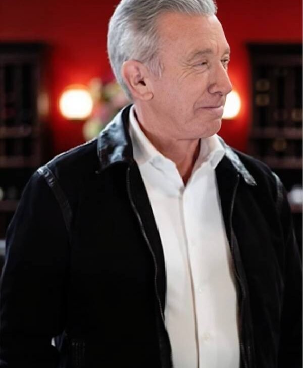 Shifting Gears S2 Tim Allen Black 2026 Suede Jacket