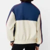 Shop Bershka mid-season off-white jacket