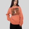 Shop Taylor Swift The Life of a Showgirl Animated Orange Hoodie