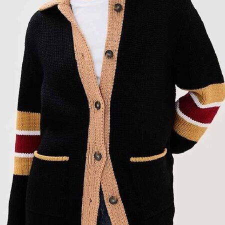 Shrinking S3 Christa Miller Black Cardigan