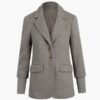 Shrinking S3 Christa Miller Gray Blazer for sale