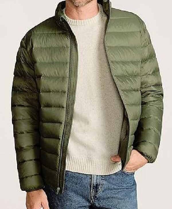 Shrinking S3 Harrison Ford Green Puffer Jacket