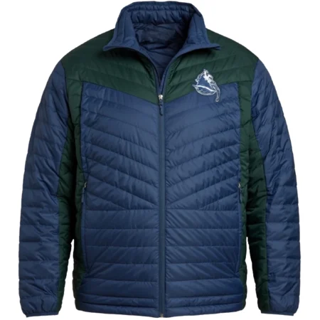 Signing Tony Raymond Quilted Blue Puffer Jacket