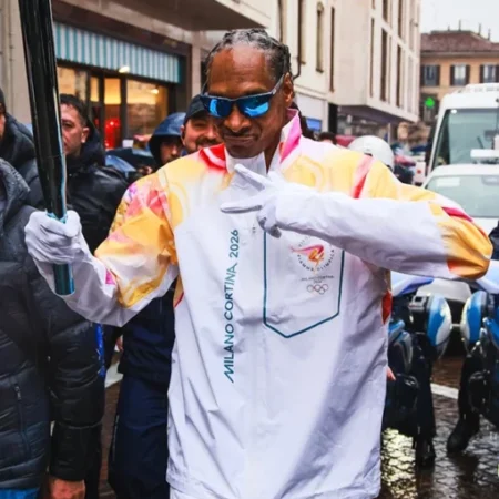 Snoop Dogg Milano Cortina 2026 Olympics Torchbearers Jacket
