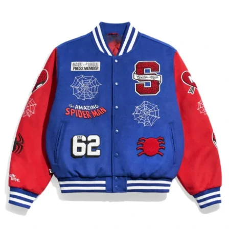 Spider Man Varsity Jacket