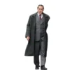 Spider Noir Nicolas Cage Long Wool Overcoat front