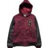 Stussy Hooded Varsity Jacket
