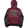 Stussy Hooded Varsity back Jacket