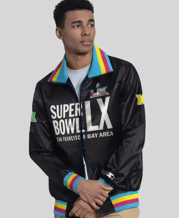 Super Bowl LX Captain Varsity Jacket