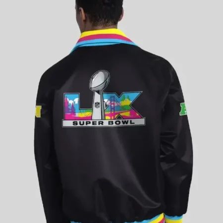 Super Bowl LX Captain Varsity Jacket For Sale