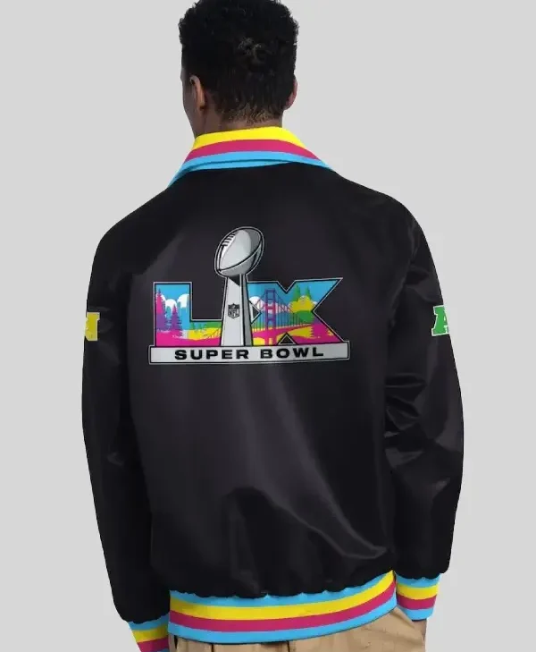 Super Bowl LX Captain Varsity Jacket For Sale