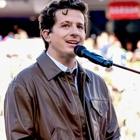 Super Bowl LX Charlie Puth Leather Jacket