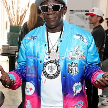 Super Bowl LX Flavor Flav Multicolr Jacket