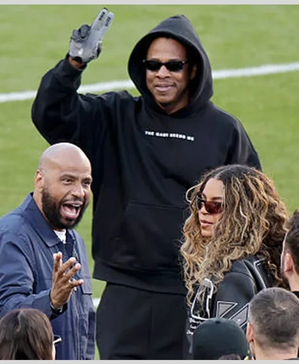 Super Bowl LX Jay-Z Black Hoodie for sale