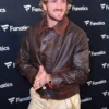 Super Bowl LX Logan Paul Leather Brown Jacket